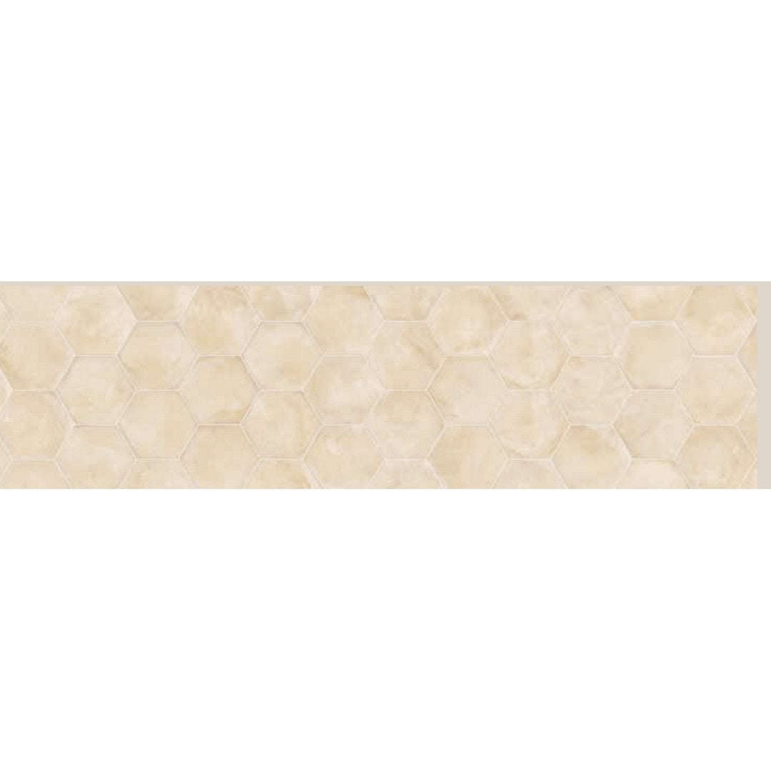 Marca-Corona-Terra-10-x-8.5-Matte-Hexagon-Porcelain-Tile-Avorio