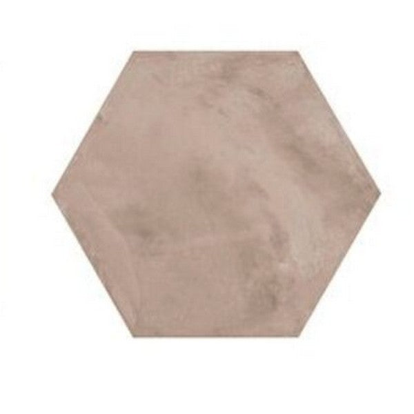 Marca Corona Terra 10" x 8.5" Matte Hexagon Porcelain Tile