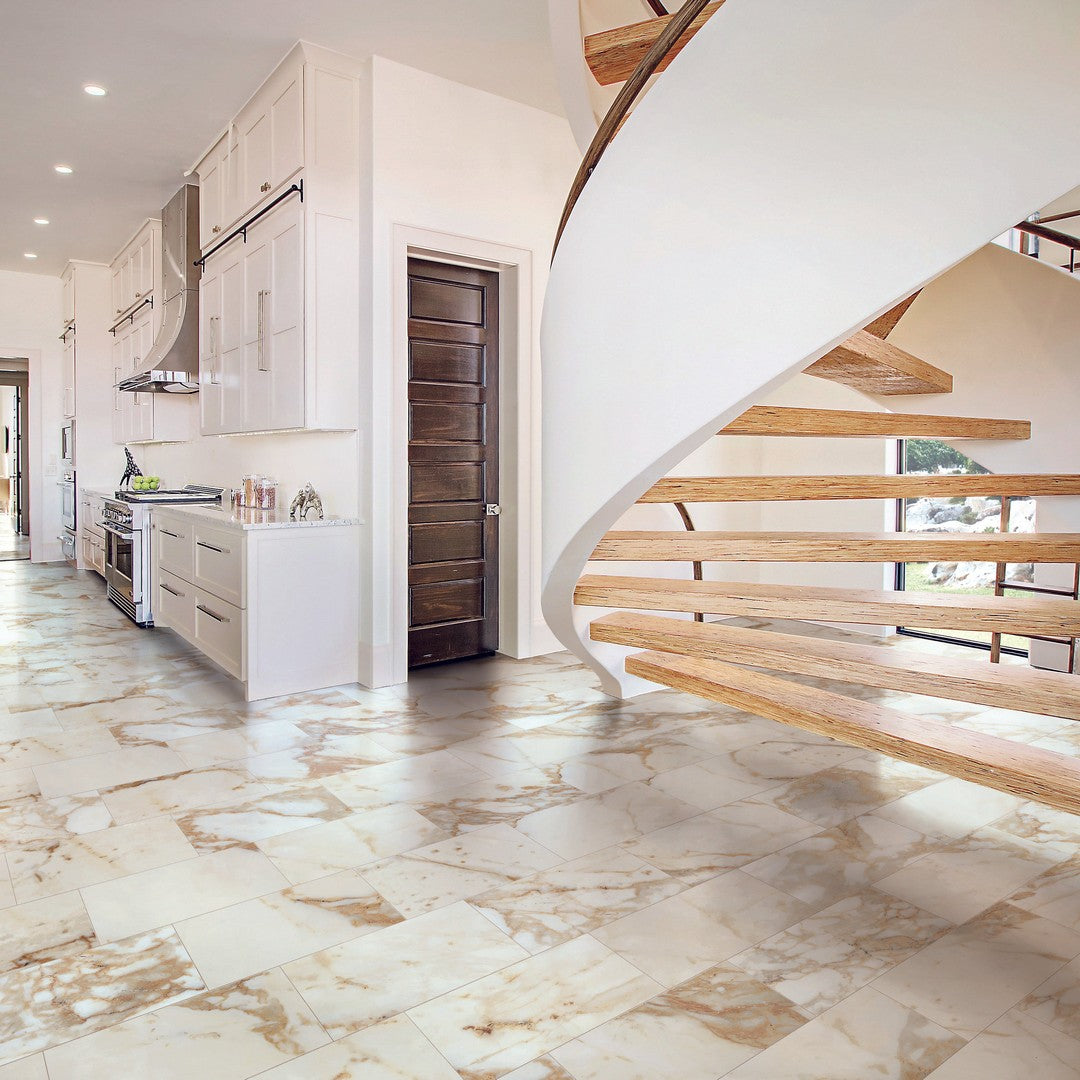 Milestone-Classica-12-x-24-Matte-Porcelain-Tile-Calacatta-Gold