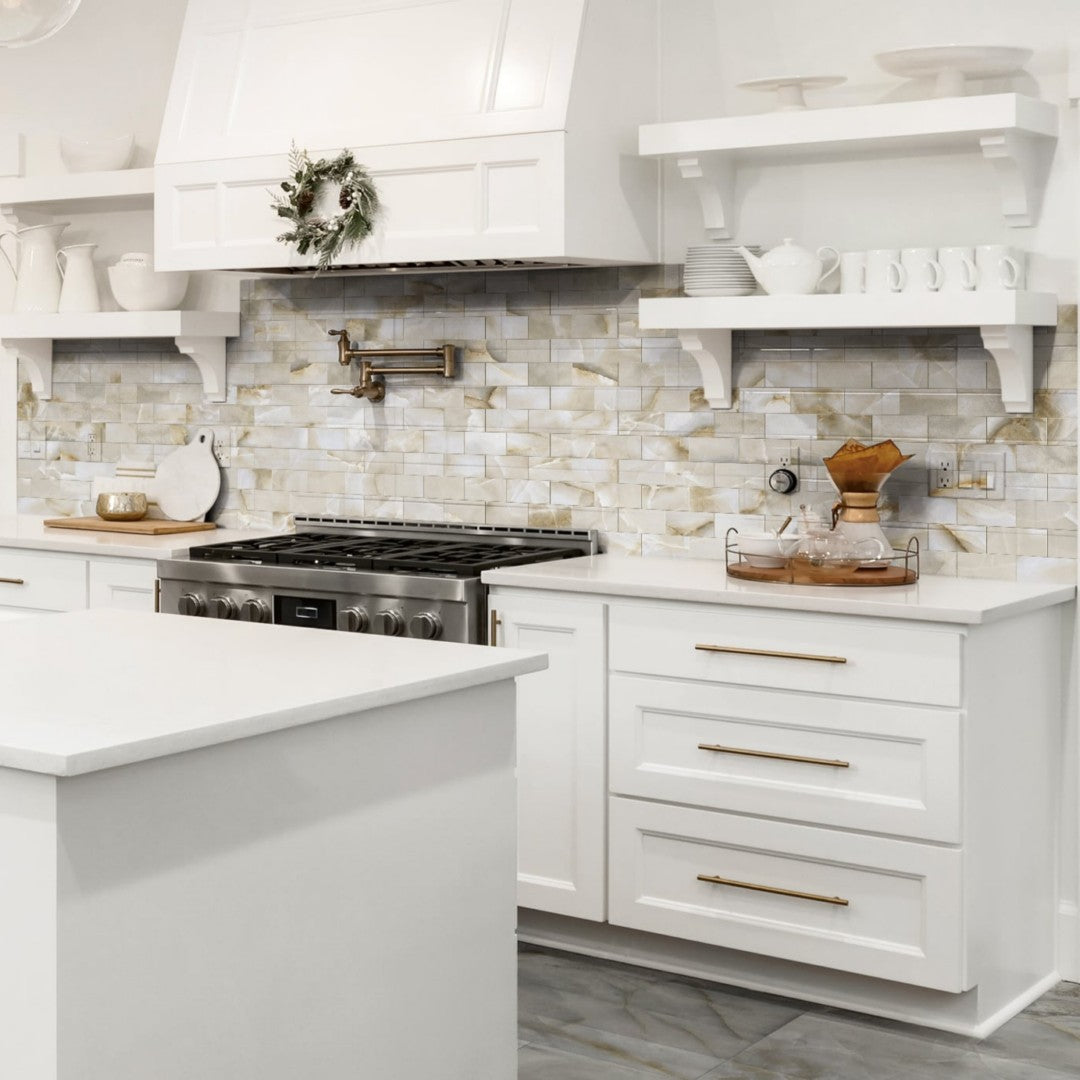 Milestone-Onyx-12-x-12-Polished-Porcelain-3x6-Brick-Mosaic-White