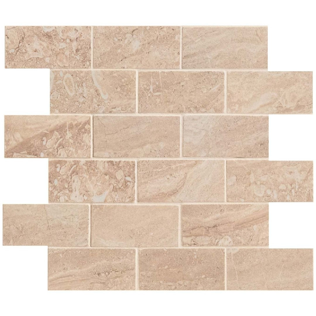 MS International Aria 12" x 12" Polished Porcelain Mosaic