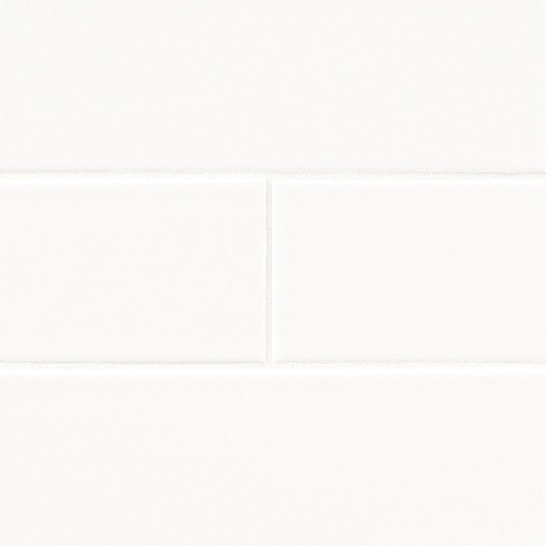 MS International Metro 4" x 12" Glossy Ceramic Subway Wall Tile