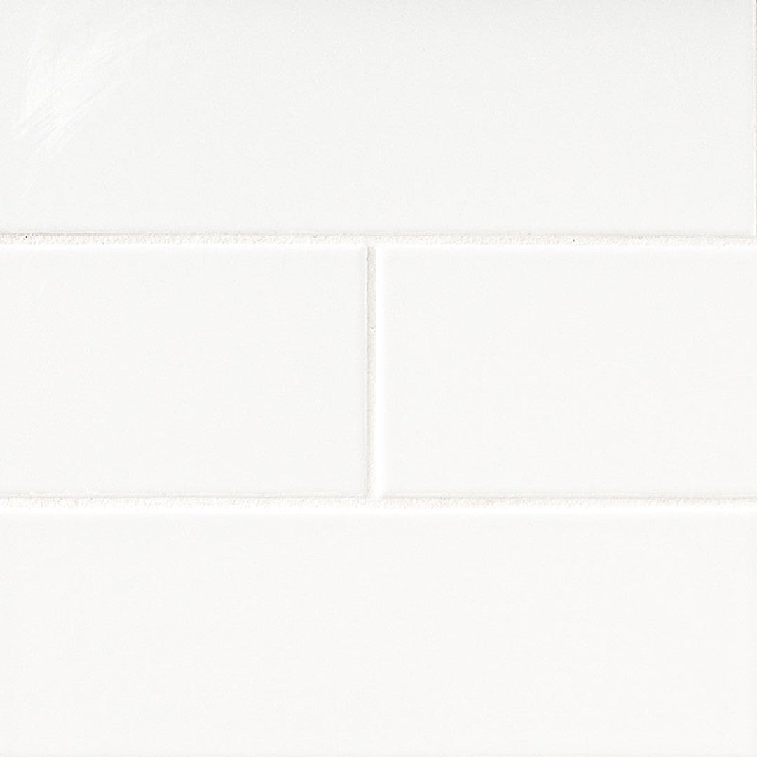 MS International Metro 4" x 16" Glossy Ceramic Subway Wall Tile