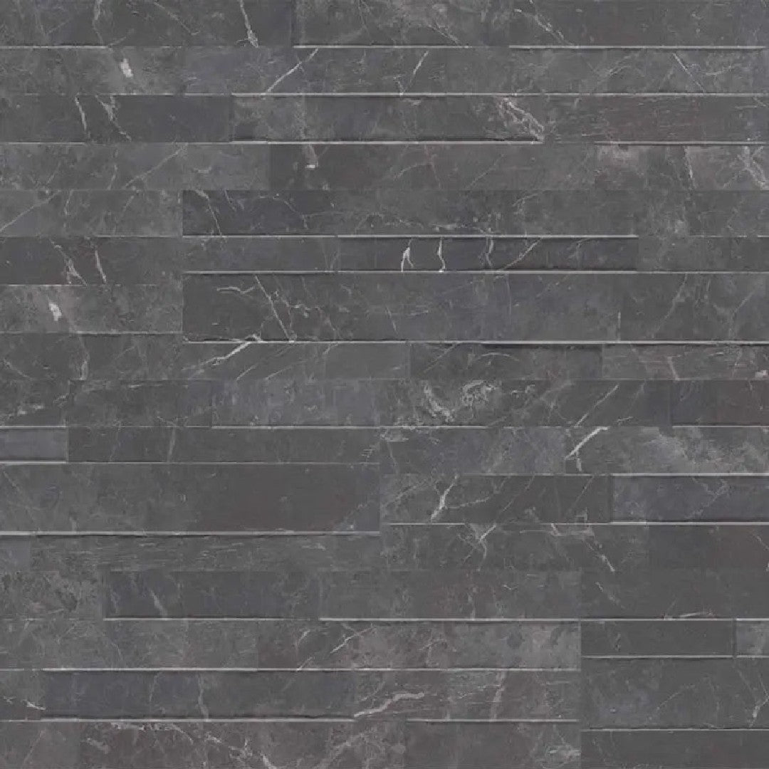 MS International Dekora 6" x 24" Matte Stacked Stone Porcelain Ledger Panel