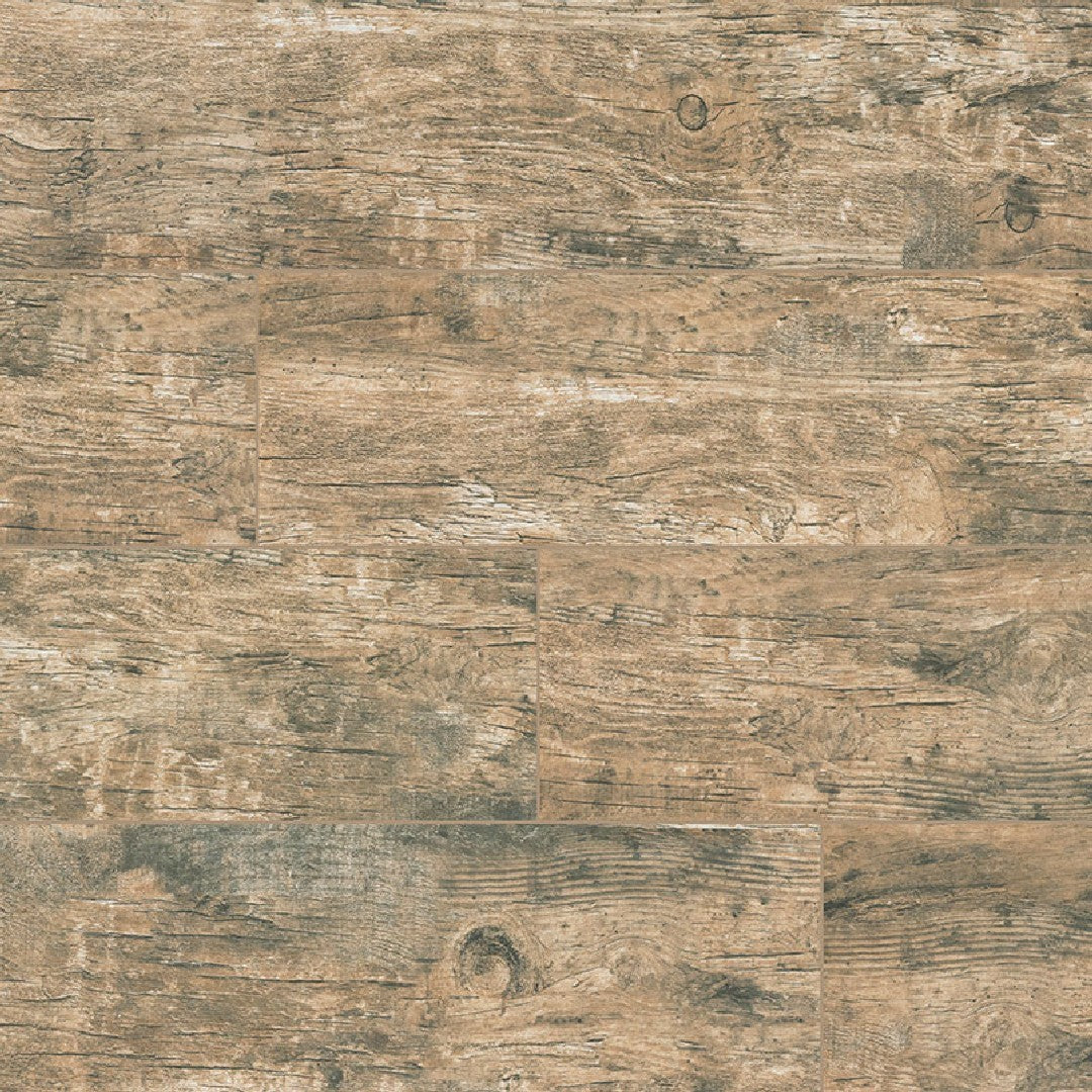MS International Redwood 6" x 24" Matte Glazed Porcelain Plank