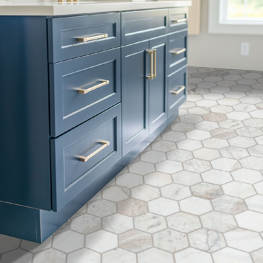 MS-International-Arabescato-Venato-White-10-x-13-Honed-Hexagon-Marble-Tile-White