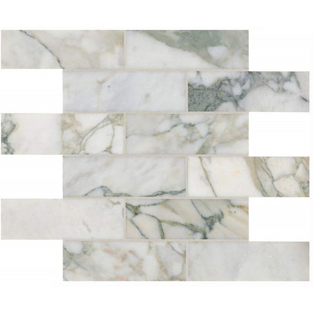 MS International Coronado 12" x 12" Honed Subway Marble Tile
