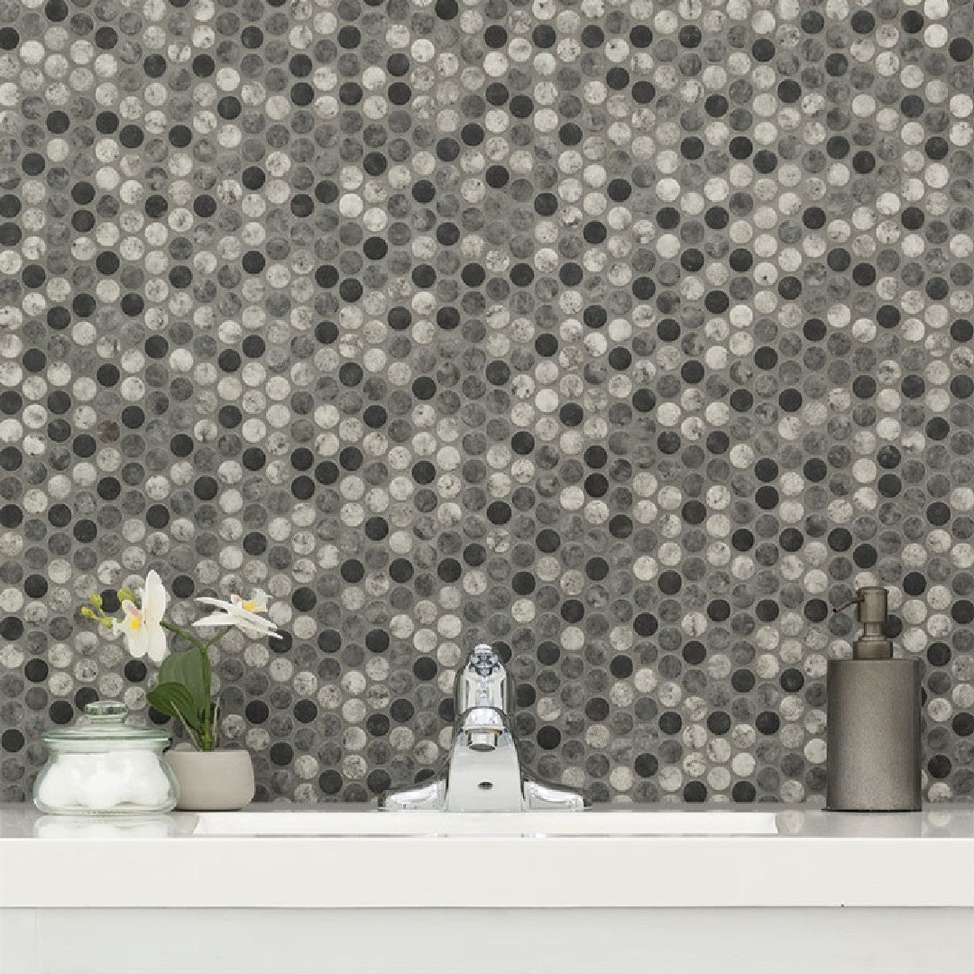 MS-International-Urban-Tapestry-12-x-12-Penny-Round-Glass-Mosaic-Urban-Tapestry