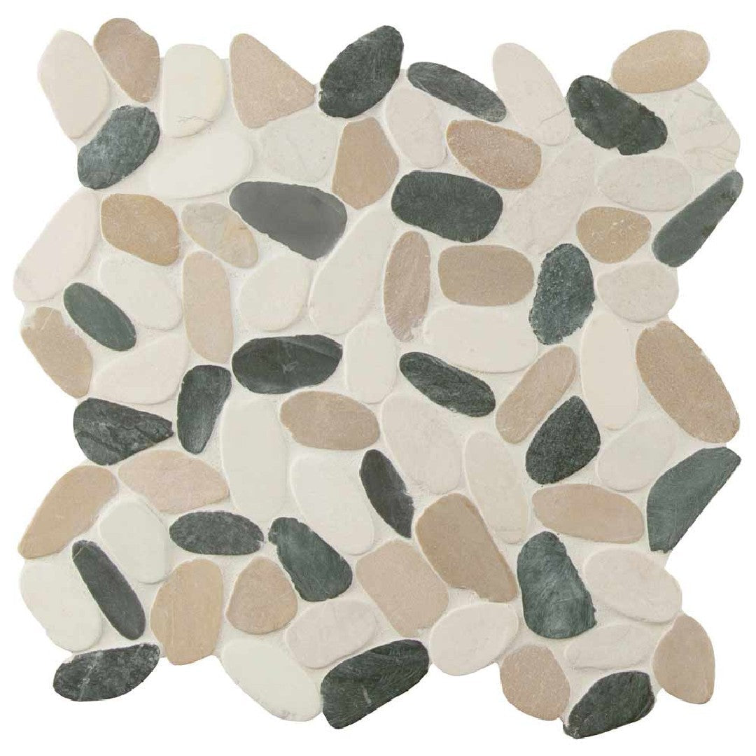 MS International Rio Lago 11.81" x 11.81" Tumbled Natural Stone Mosaic