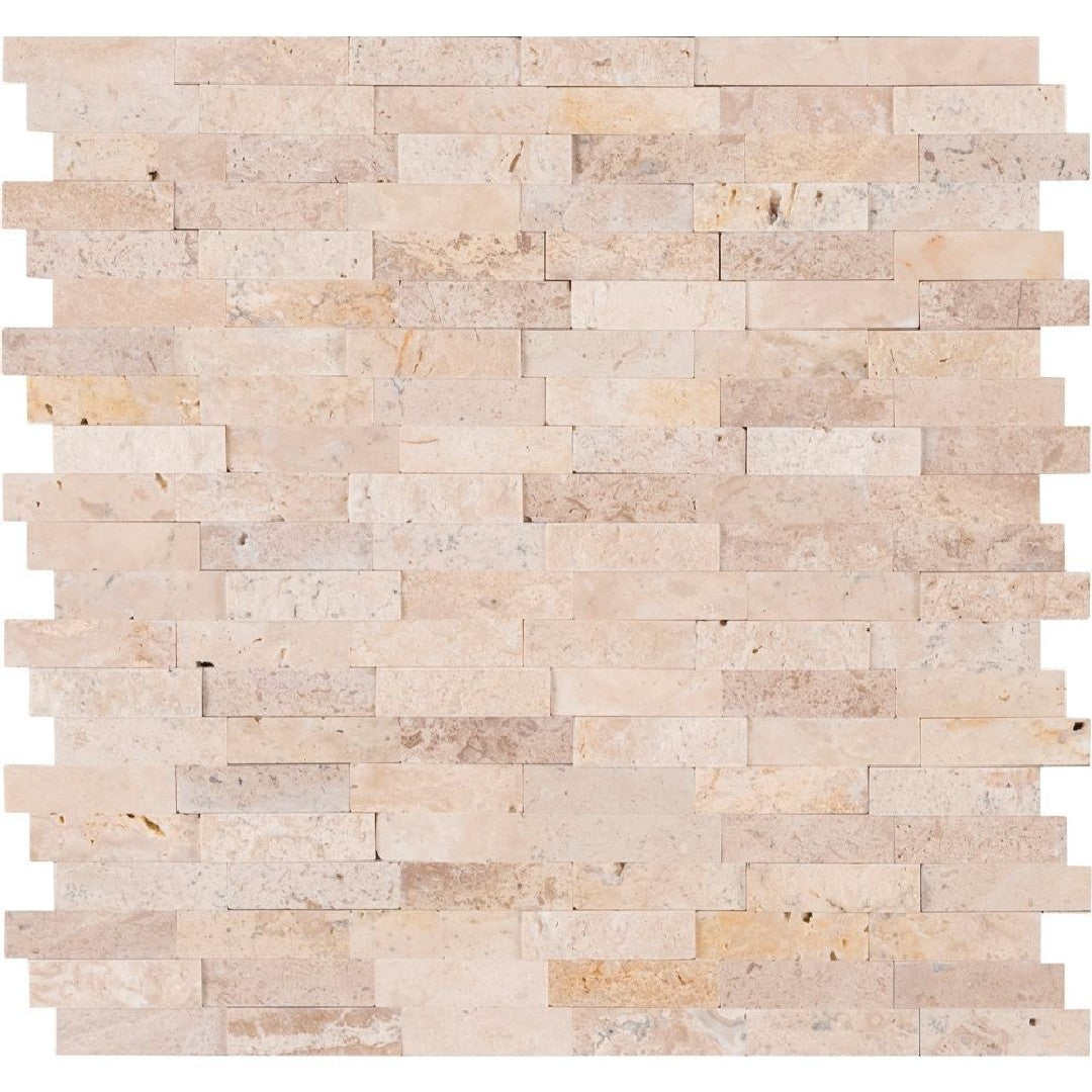 MS International Splitface 12" x 12" Natural Stone Mosaic