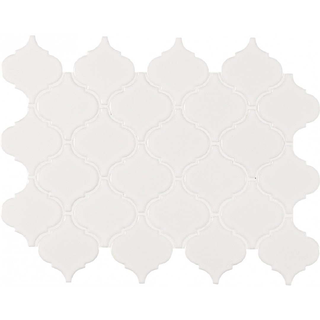 MS International Specialty Shape 9.84" x 10.63" Matte Porcelain Mosaic