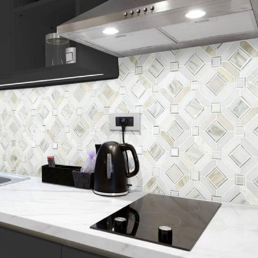 MS-International-Milano-Silver-11.85-x-11.85-Pattren-Stone-Metal-Blend-Mosaic-Milano-Silver