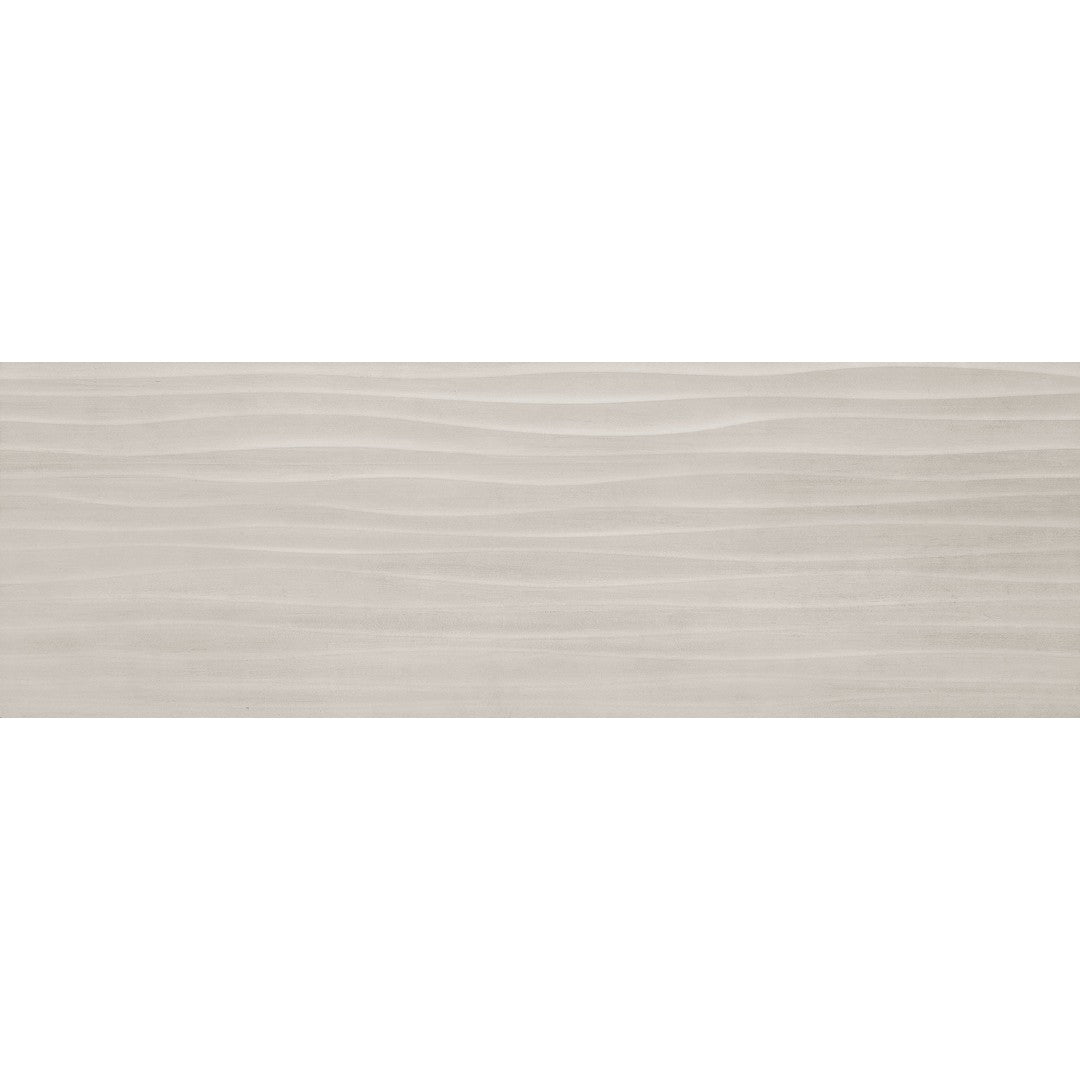 Marazzi Materika 16" x 48" Textured Ceramic Wave Wall Tile