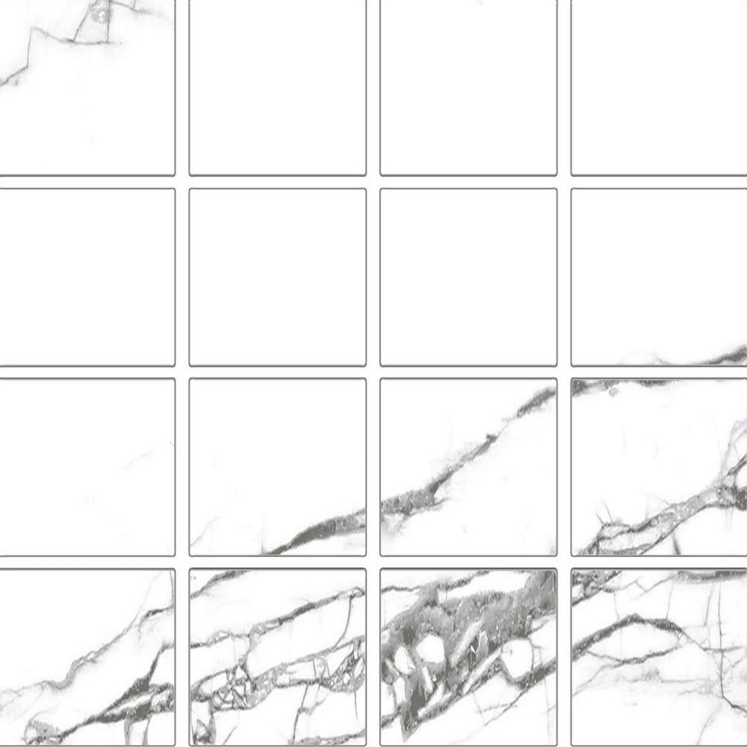 Tesoro Dendric 12" x 12" Rectified Matte Porcelain 3" Mosaic