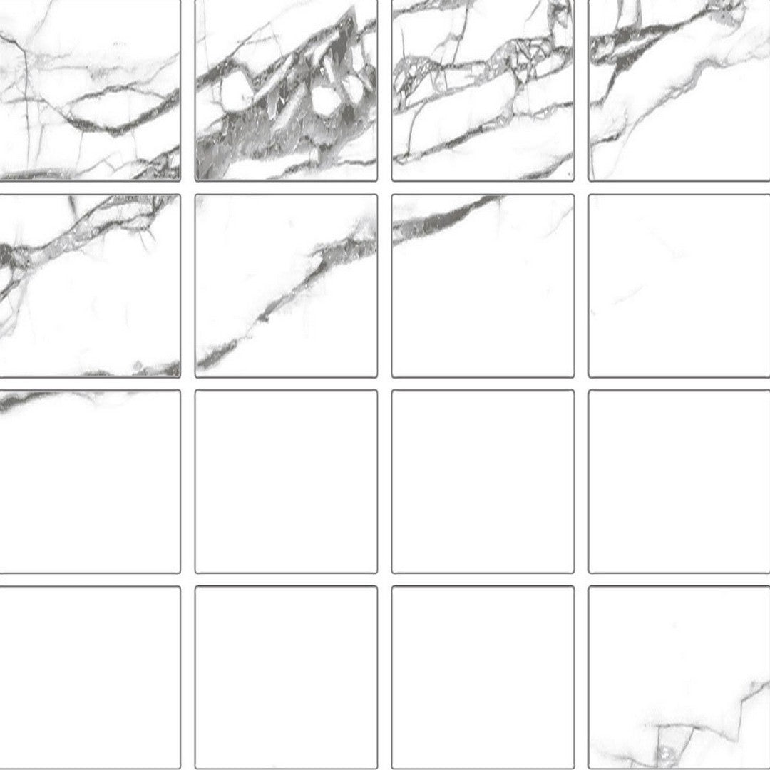 Tesoro Dendric 12" x 12" Rectified Polished Porcelain 3" Mosaic