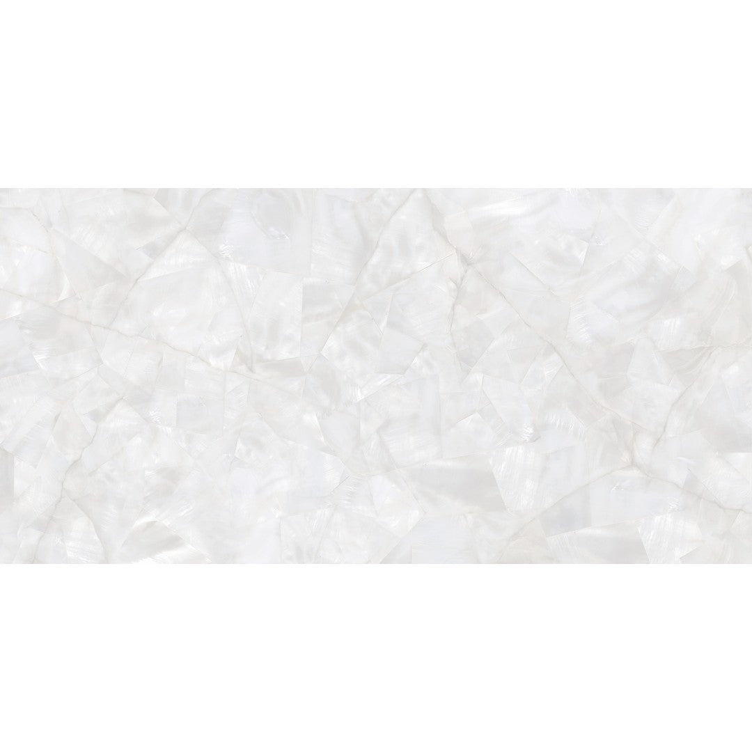 Tesoro Mother Of Pearl 24" x 48" Rectified Matte Porcelain Tile