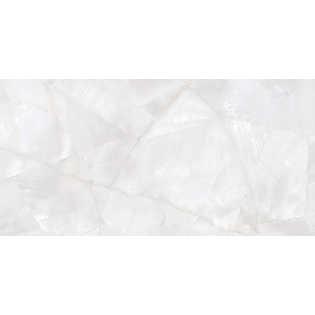 Tesoro Mother Of Pearl 12" x 24" Rectified Polished Porcelain Tile