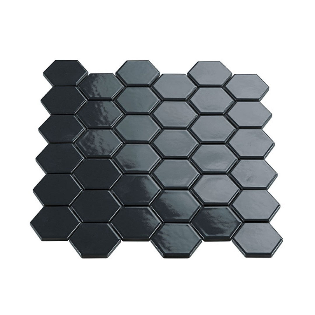 Crossville Multiplier 10.7" x 12.84" Gloss Porcelain 2" Hexagon