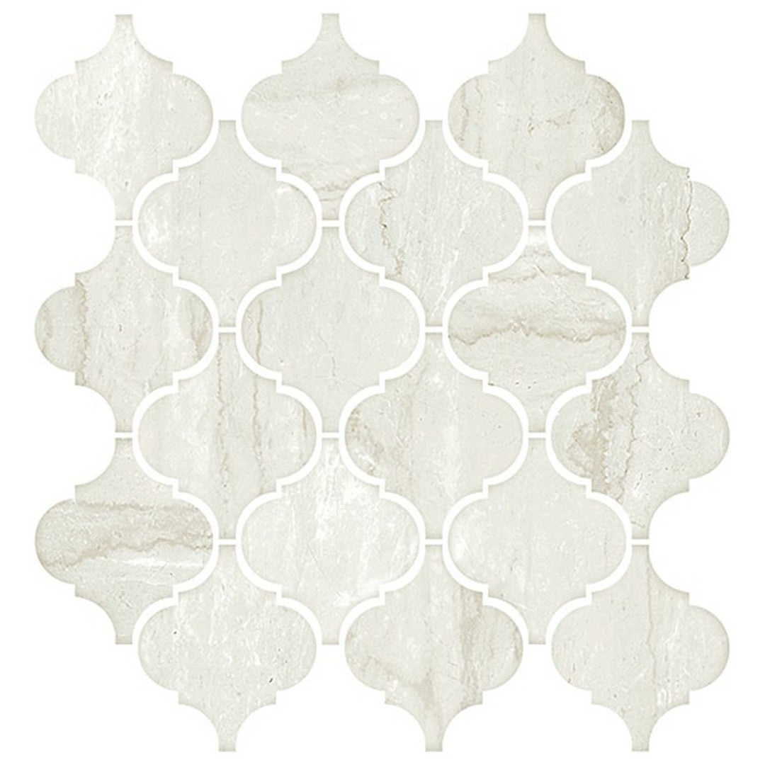 American Olean Mythique Marble 11" x 12" Matte Ceramic Arabesque Mosaic