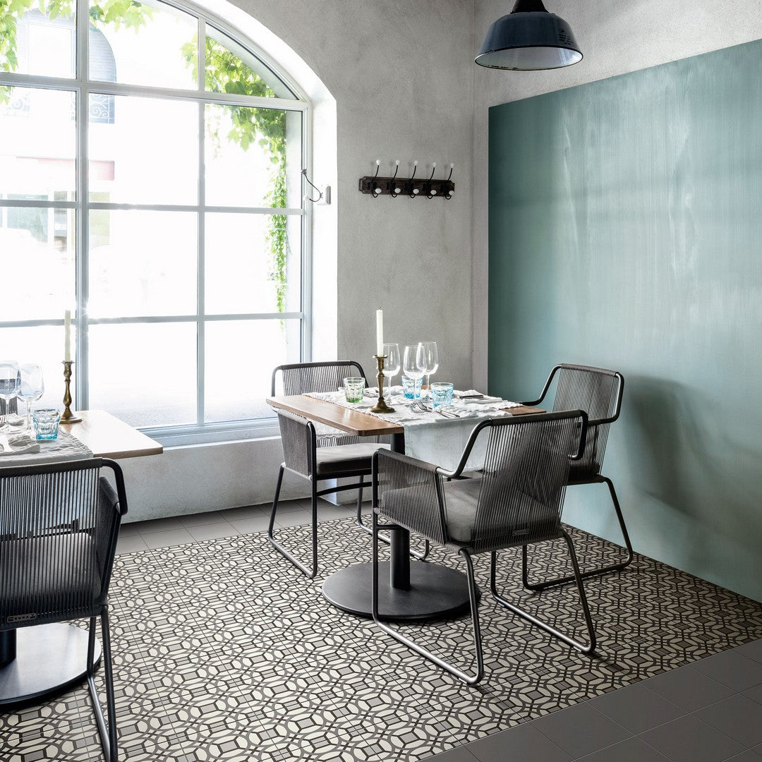 Marazzi-D_Segni-8-x-8-Kaleido-Deco-Matte-Floor-Tile-Kaleido-Smoke-Blend