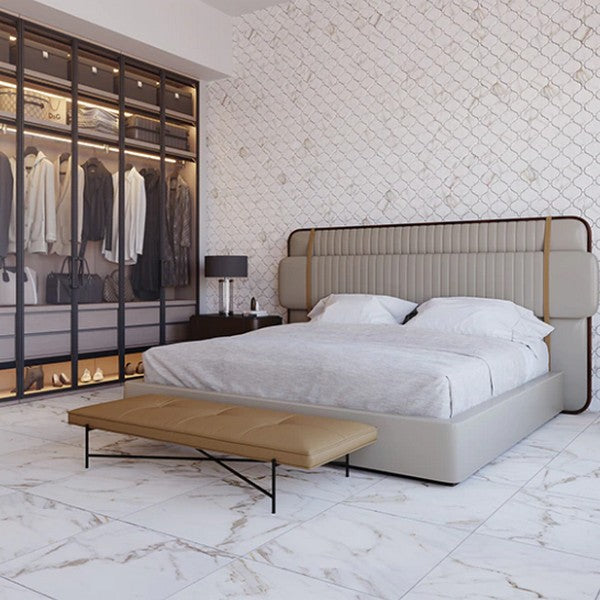 Marazzi-Marble-Obsession-6-Matte-Arabesque-Wall-Tile-Arabescato