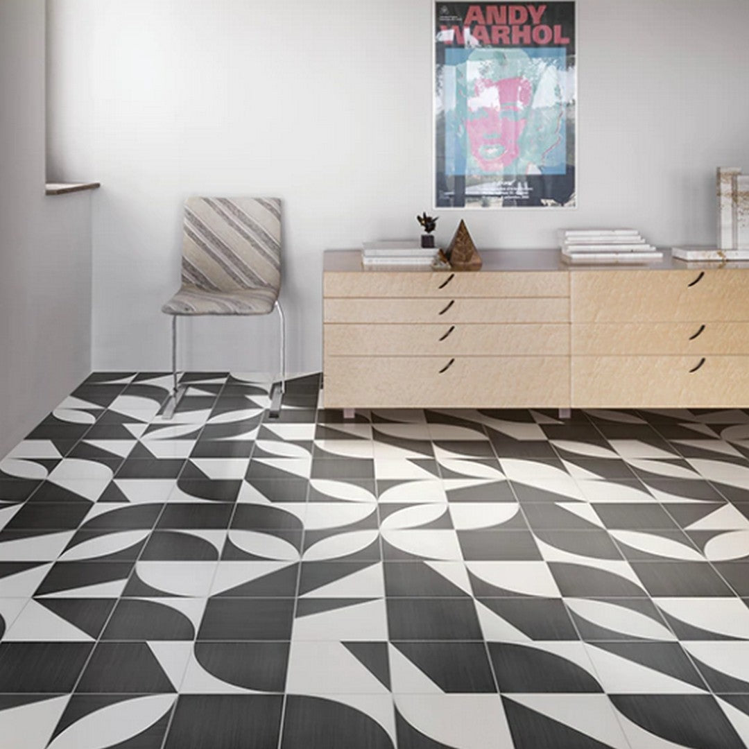 Marazzi-Scenario-8-x-8-Square-Convex-Deco-Tile-Blu