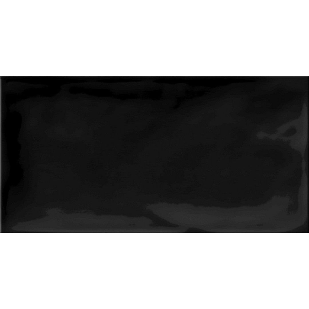 Happy Floors Monochrome 3" x 6" Pressed Glossy Ceramic Wall Tile