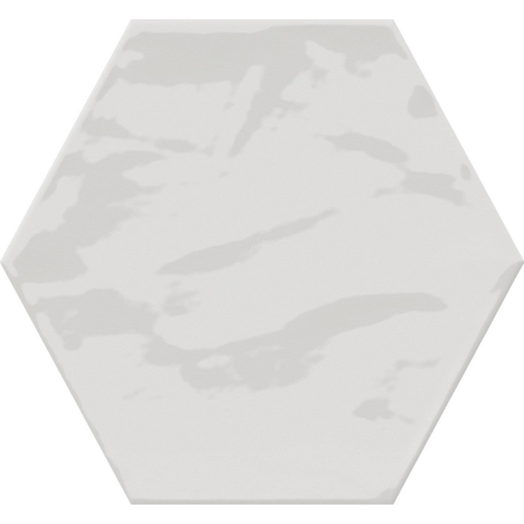 Happy Floors Monochrome 6" x 7" Pressed Glossy Ceramic Wall Tile