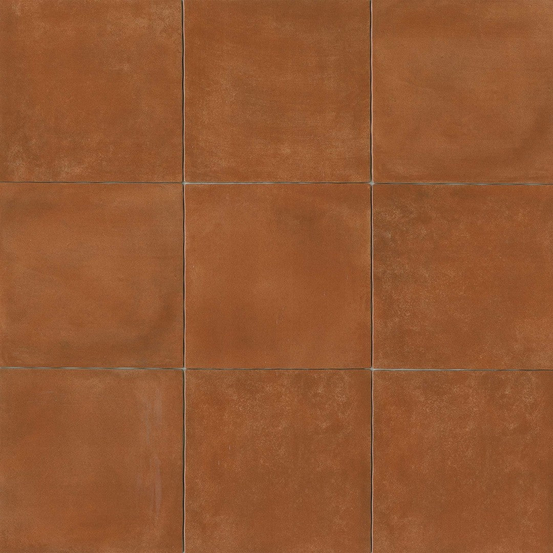 Bedrosians Cotto Nature 14" x 14" Glossy Porcelain Field Tile