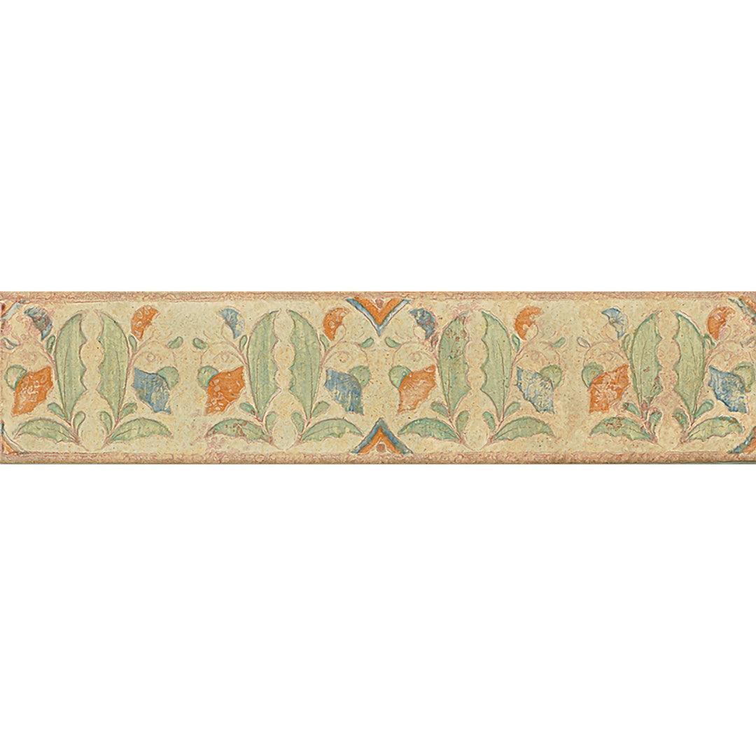 Bedrosians Cotto Nature 3" x 14" Glossy Porcelain Deco Tile (Sale)