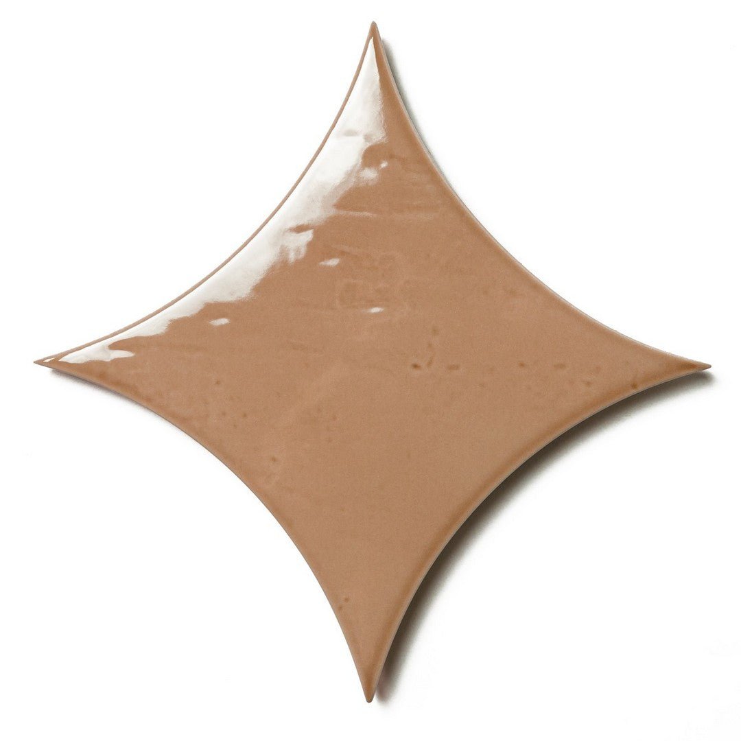 Bedrosians Legacy 6.5" x 6.5" Glossy Porcelain Kite Field Tile