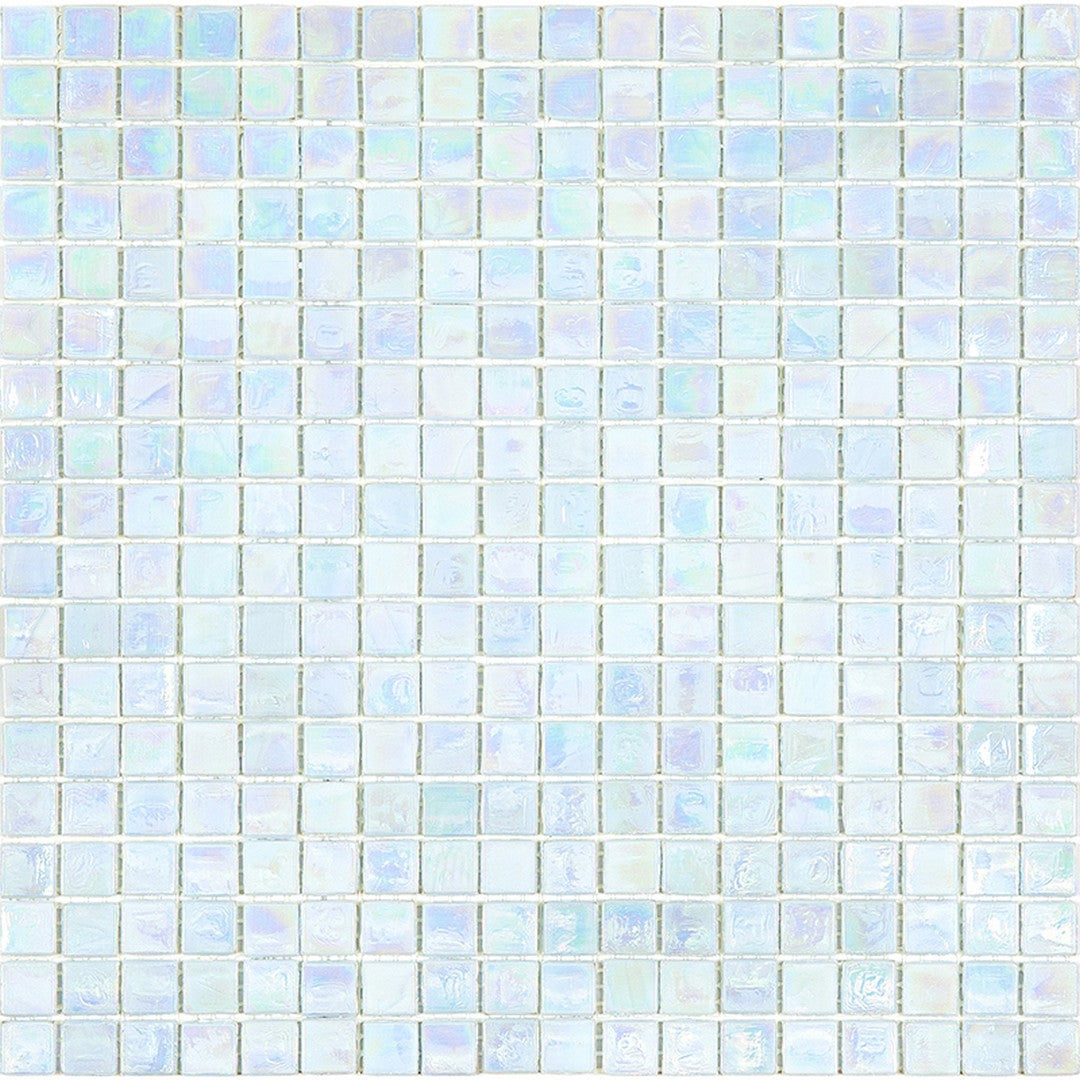 MiR Solid Color Nibble Green 11.6" x 11.6" Glass 0.6" Mosaic
