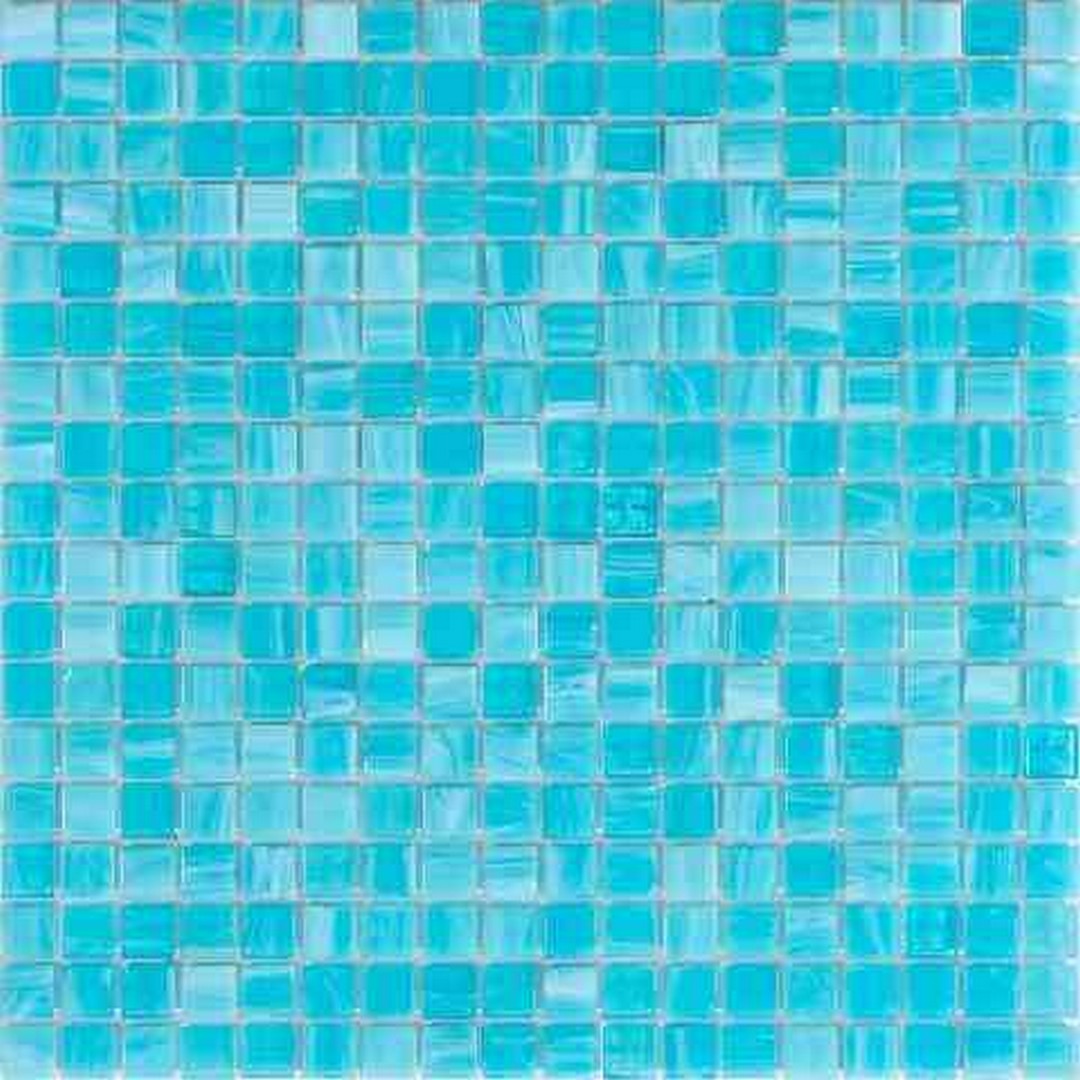 MiR Solid Color Nibble Green 11.6" x 11.6" Glass 0.6" Mosaic