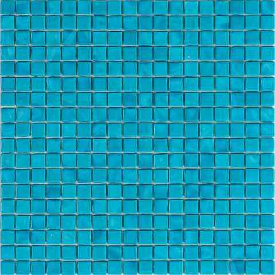 MiR Solid Color Nibble Green 11.6" x 11.6" Glass 0.6" Mosaic