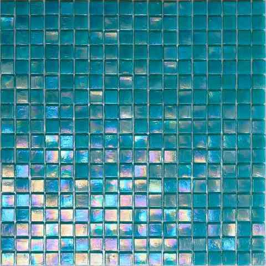 MiR Solid Color Nibble Green 11.6" x 11.6" Glass 0.6" Mosaic
