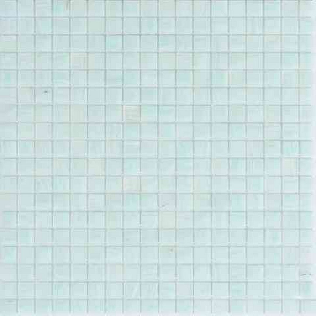 MiR Solid Color Nibble Green 11.6" x 11.6" Glass 0.6" Mosaic