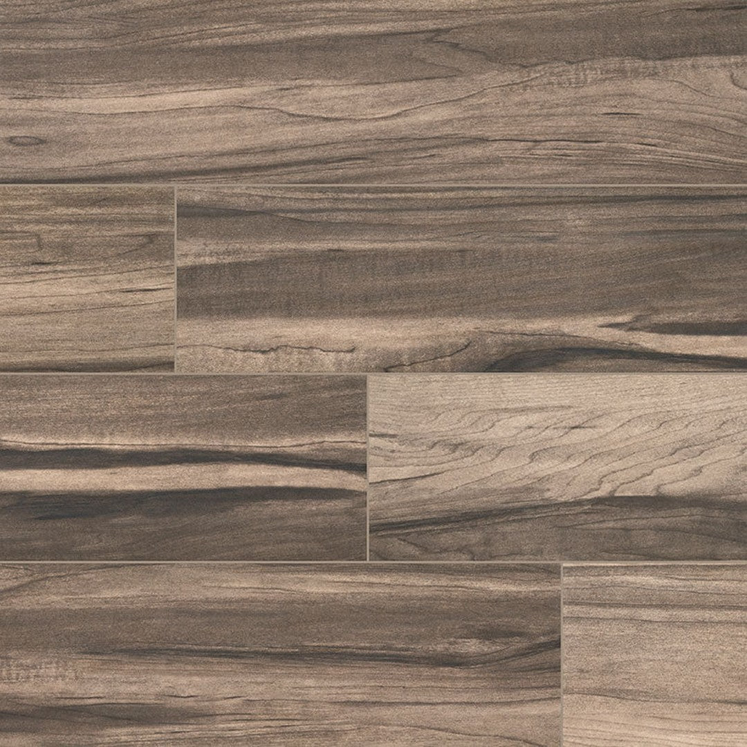 MS International Carolina Timber II - 6" x 24" Matte Ceramic Plank