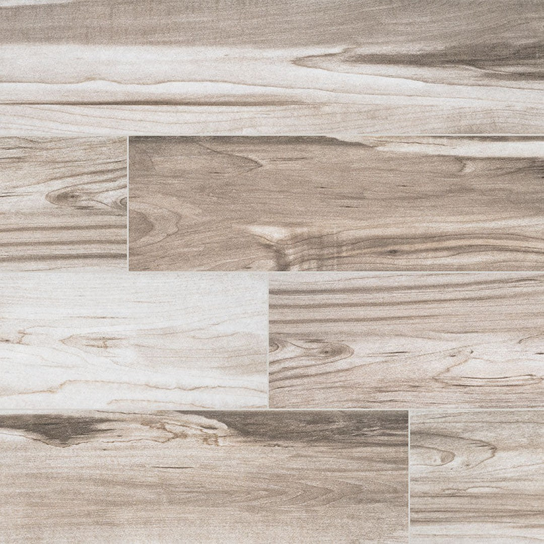 MS International Carolina Timber II - 6" x 24" Matte Ceramic Plank