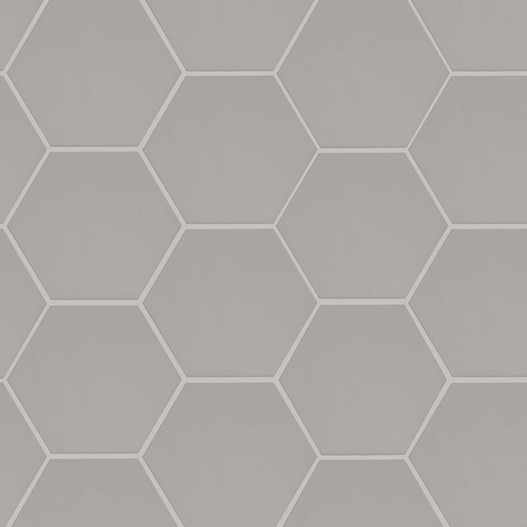 MS International Hexley 9" x 10" Matte Hexagon Porcelain Mosaic