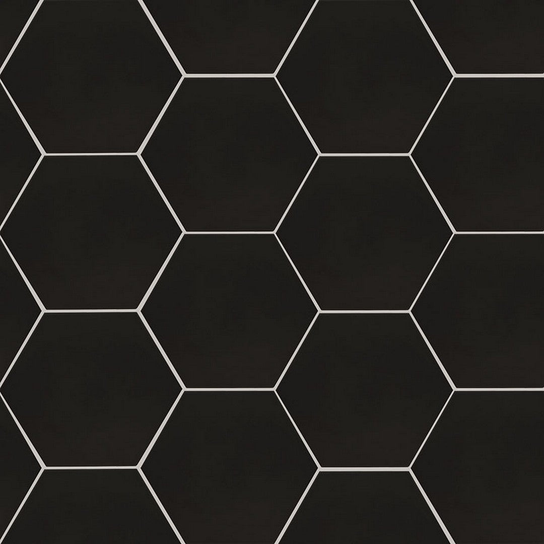 MS International Hexley 9" x 10" Matte Hexagon Porcelain Mosaic