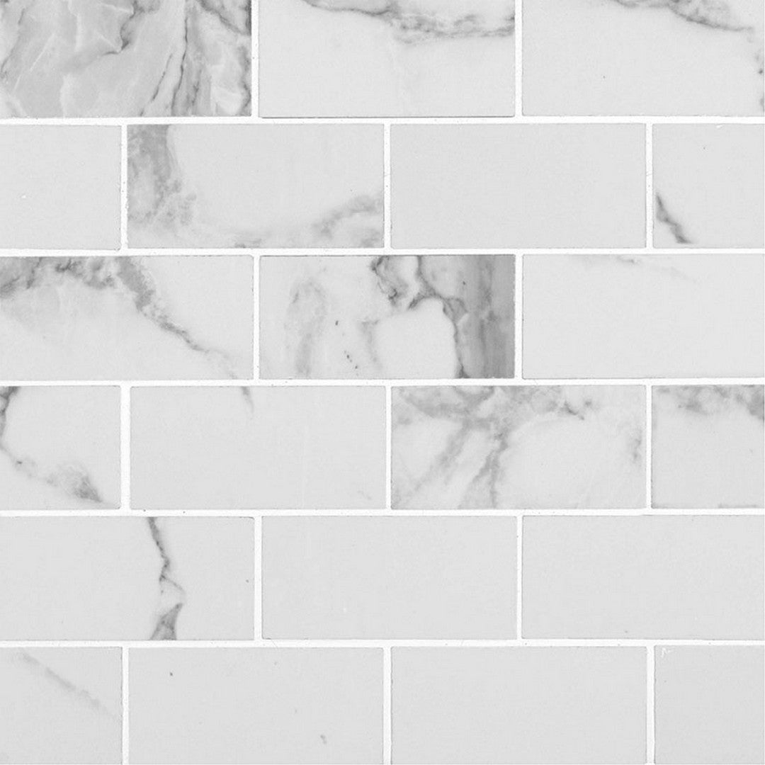 MS International Pietra 12" x 12" Polished Brick Porcelain Mosaic
