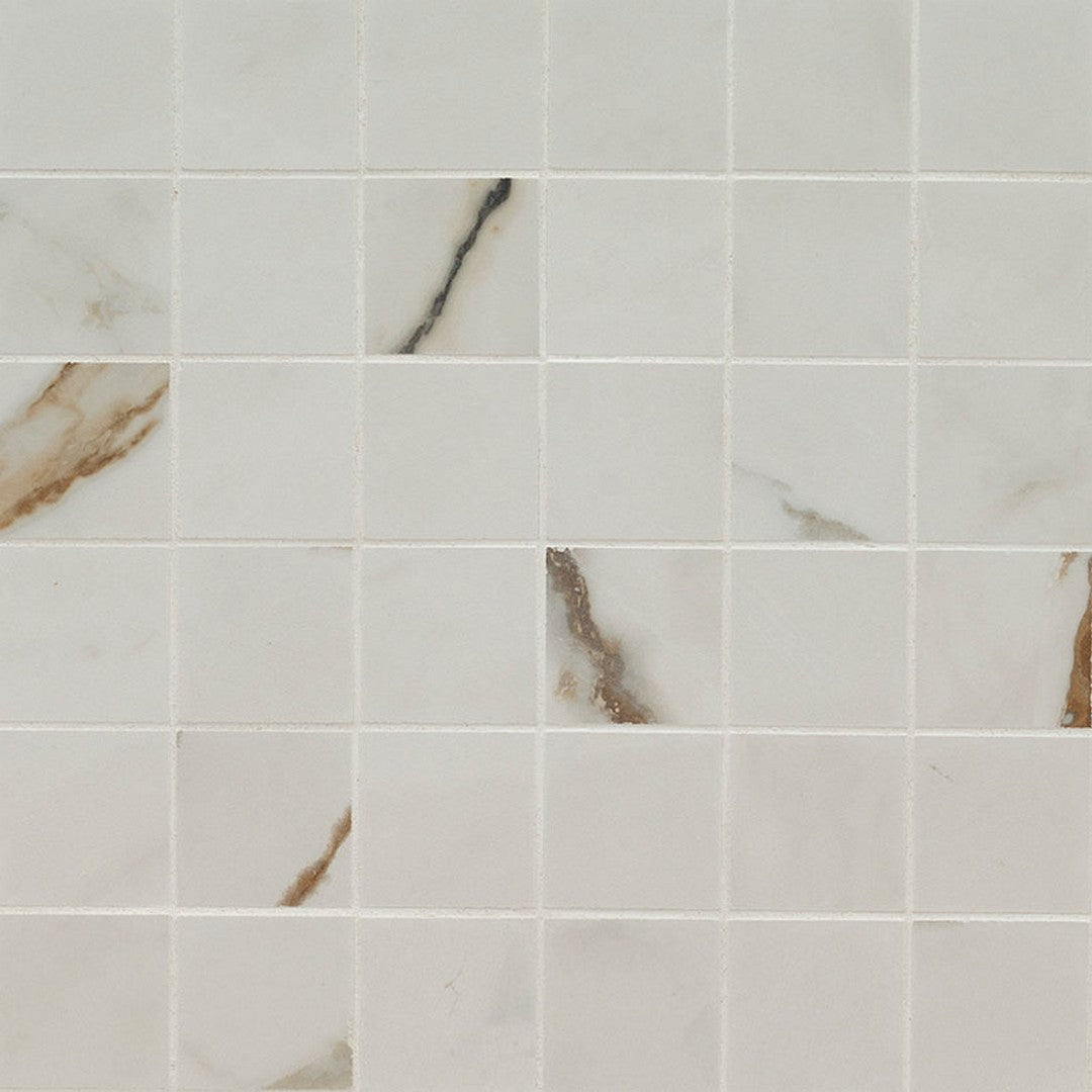 MS International Regallo 12" x 12" Matte Porcelain 2" Mosaic