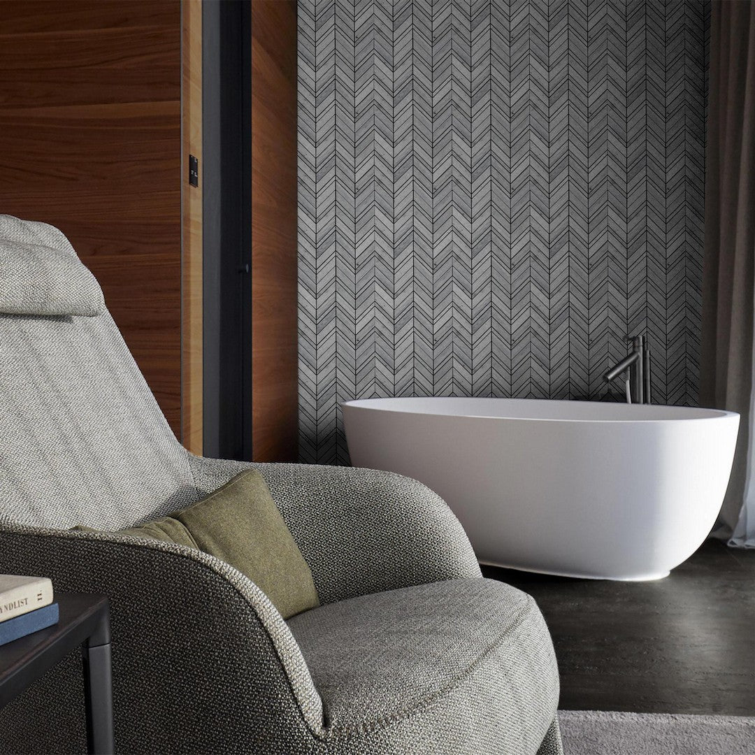 Tesoro-Haisa-Blue-10.5-x-10.25-Honed-&-Polished-Natural-Stone-Chevron-Mosaic-Haisa-Blue