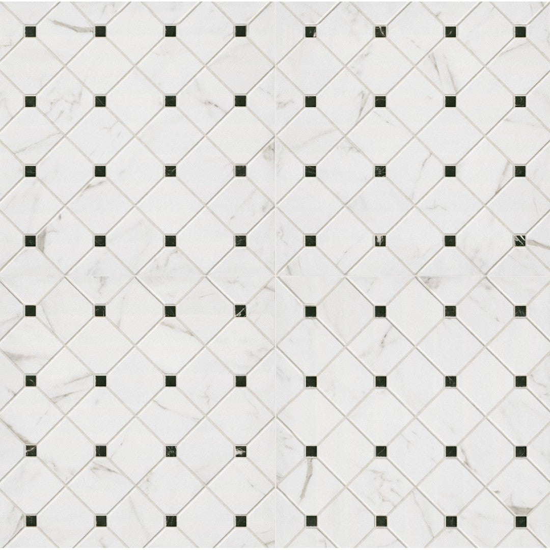 MS International Casa Bianchi 17" x 17" Matte Porcelain Tile