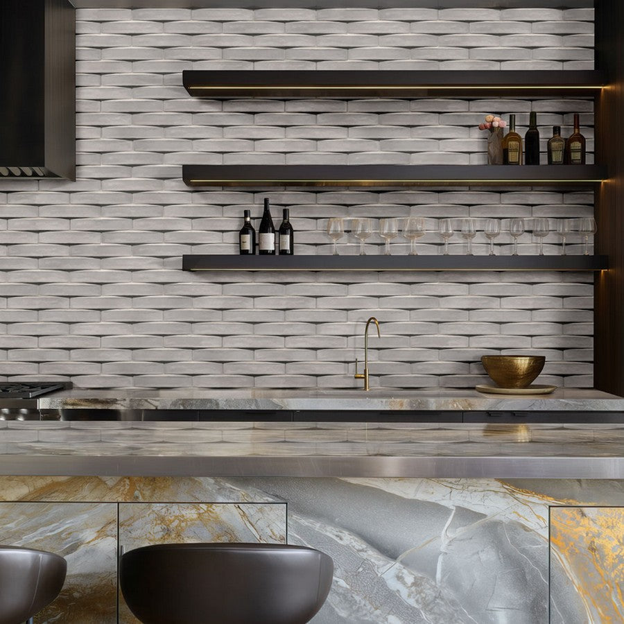 MS-International-Convex-2-x-10-Glossy-Ceramic-3D-Wall-Tile-Ash