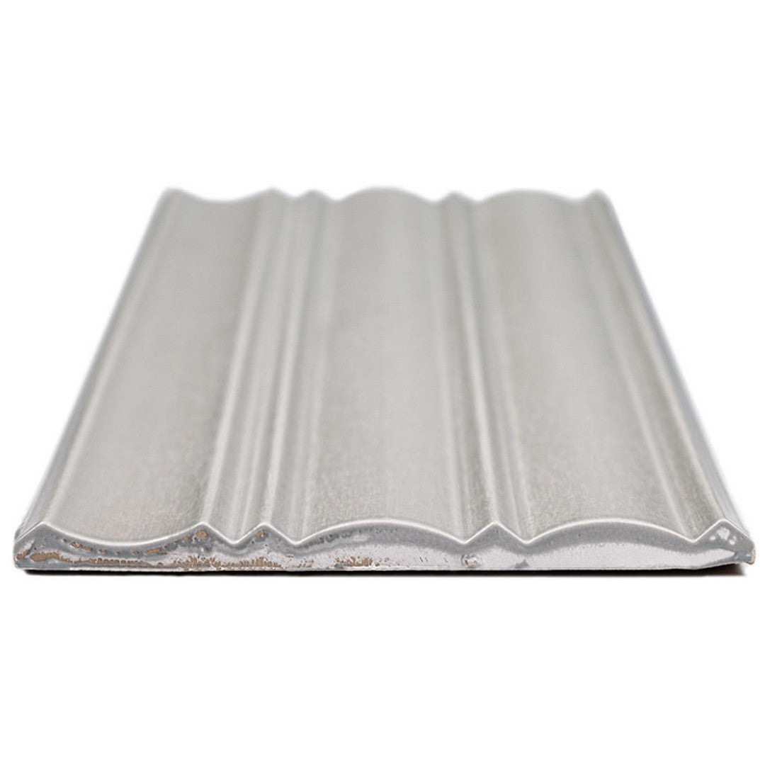 MS International Folk 7" x 16" Satin 3D Extruded Design Fluted Porcelain Wall Tile