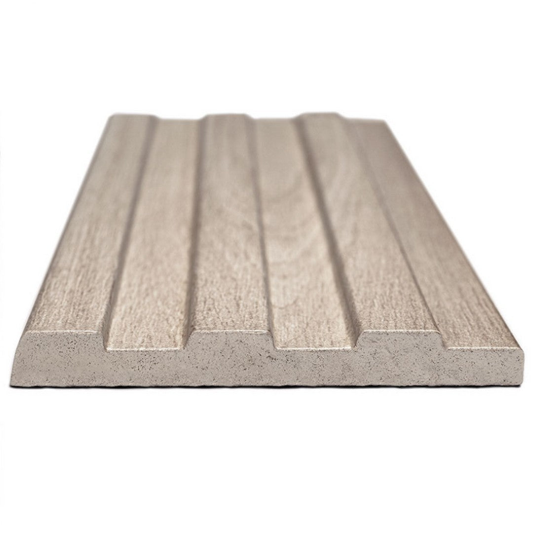 MS International Sinfonia Hiphop 6" x 16" Matte 3D Fluted Wall Porcelain Tile