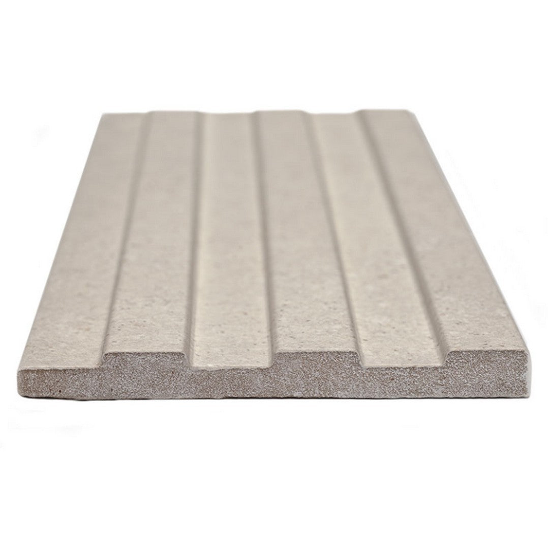 MS International Sinfonia Hiphop 6" x 16" Matte 3D Fluted Wall Porcelain Tile