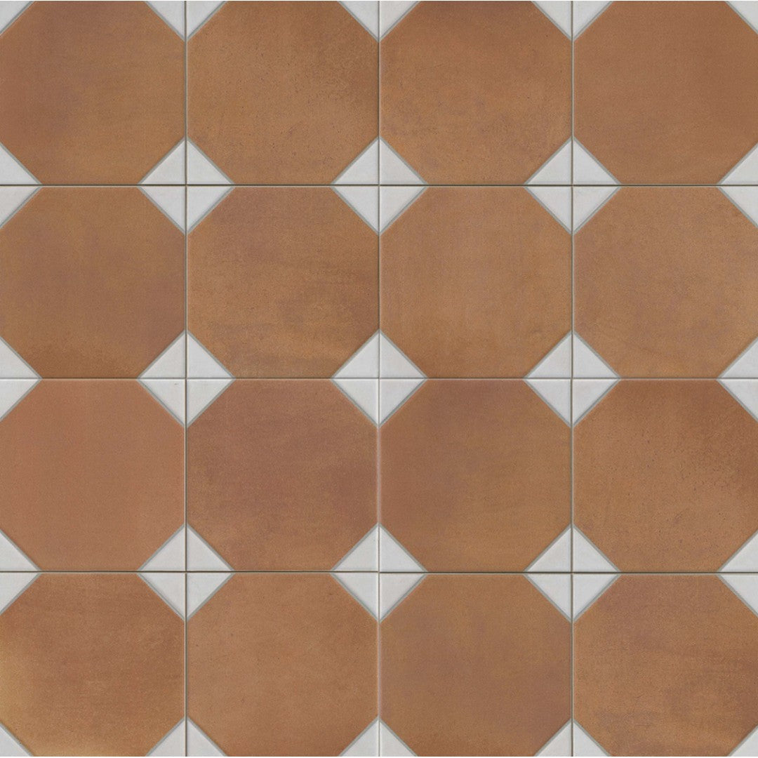 MS International Via Bianchi Cotto 13" x 13" Matte Porcelain Tile