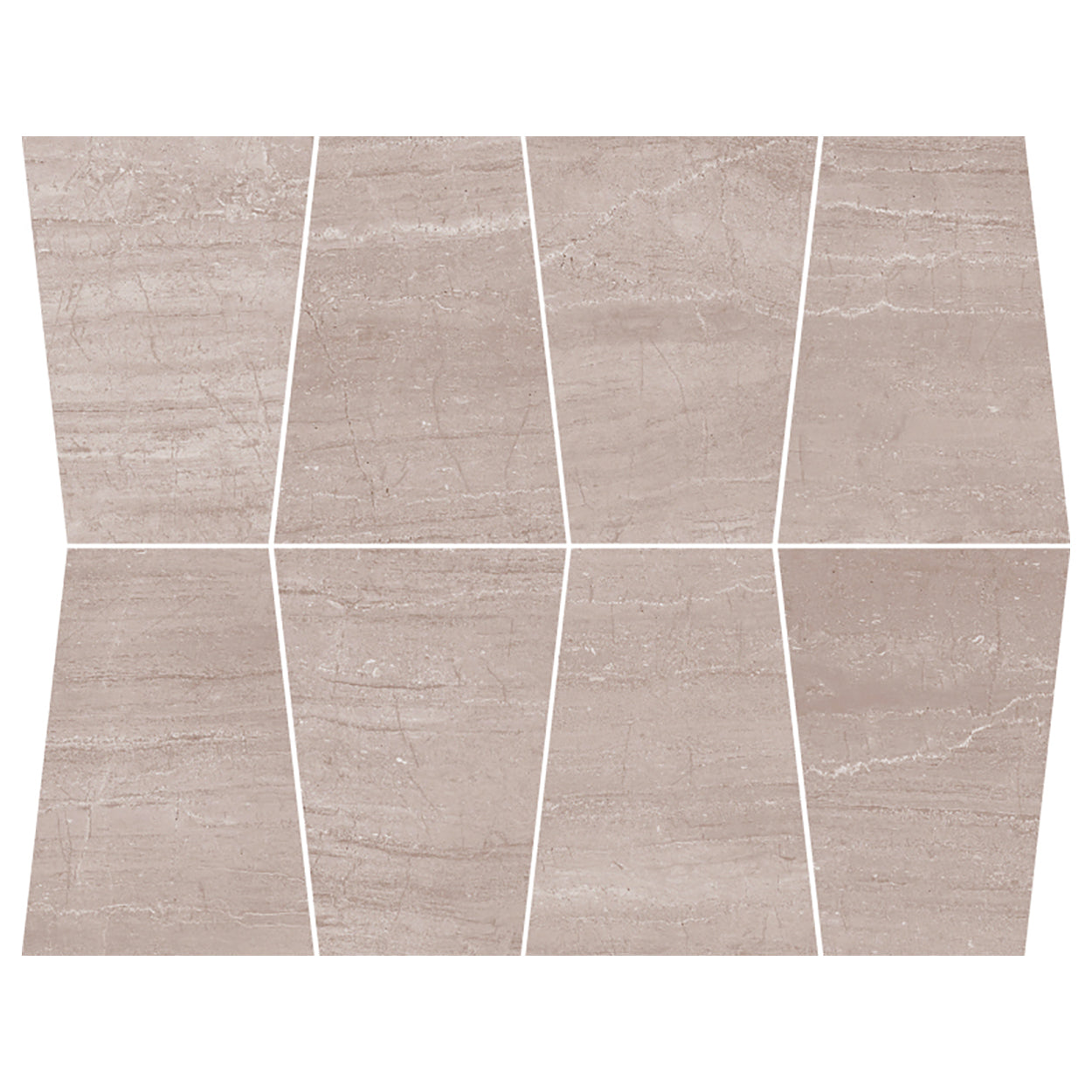 Del Conca USA Neopolis 12" x 14" Glazed Porcelain Capri Mosaic